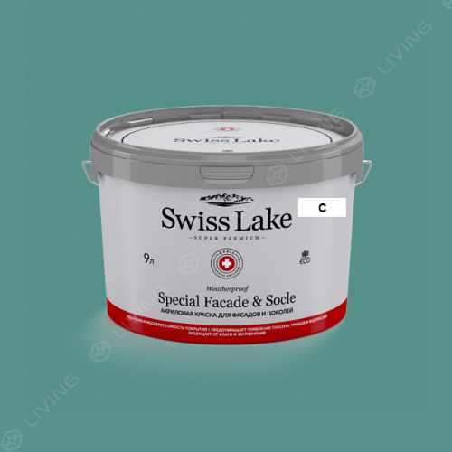 картинка Краска Swiss Lake Special Faсade & Socle цвет Gypsy Caravan №2399 от LIVING