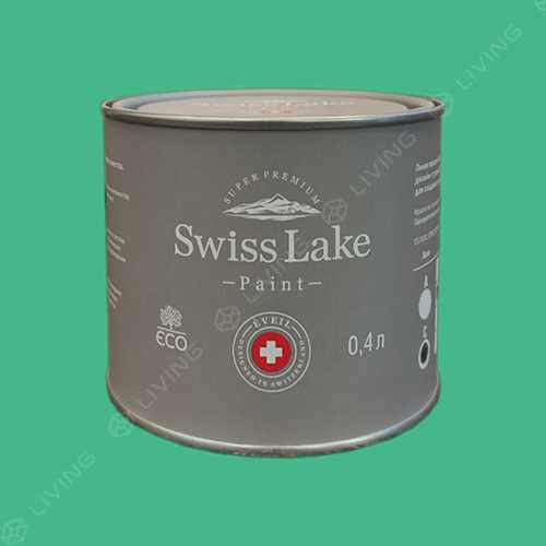 картинка Краска Swiss Lake Wall Comfort 7 цвет exotic green №2362 от LIVING