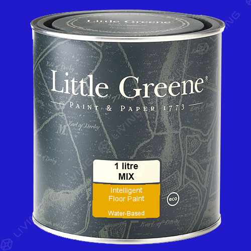 картинка Краска Little Greene Intelligent Floor Paint цвет Ultra Blue №264 от LIVING