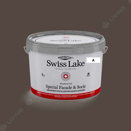 картинка Краска Swiss Lake Special Faсade & Socle цвет drab clay №697 от LIVING