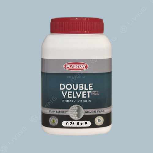 картинка Краска Plascon DOUBLE VELVET цвет White Pickets арт.B4-E2-3 от LIVING