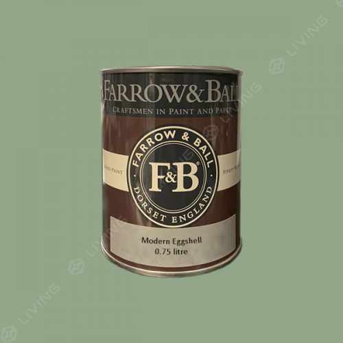 картинка Краска Farrow&Ball Modern Eggshell цвет Breakfast Room Green №81 от LIVING