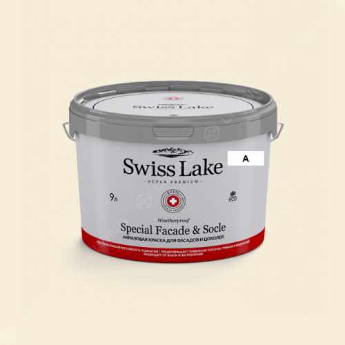 картинка Краска Swiss Lake Special Faсade & Socle цвет Aurora №1011 от LIVING