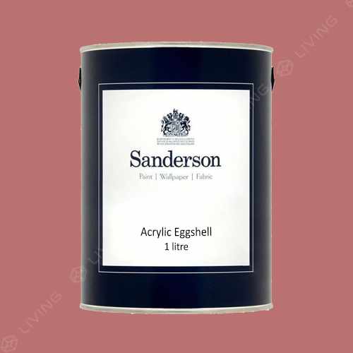 картинка Краска Sanderson Acrylic Eggshell цвет FIRE PINK от LIVING