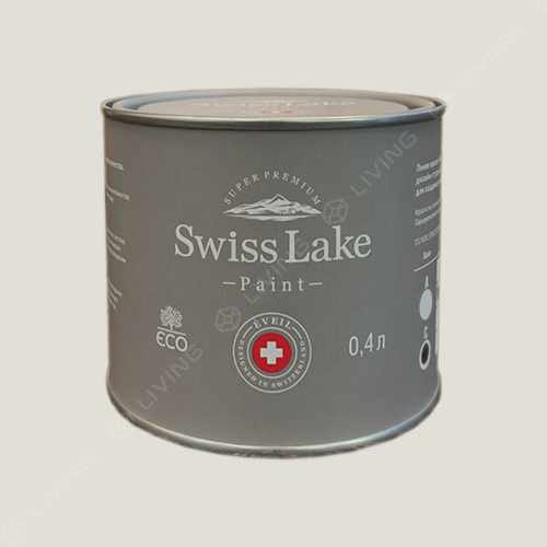 картинка Краска Swiss Lake Wall Comfort 7 цвет nickel shine №2726 от LIVING