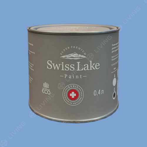 картинка Краска Swiss Lake Wall Comfort 7 цвет blue bell №2041 от LIVING