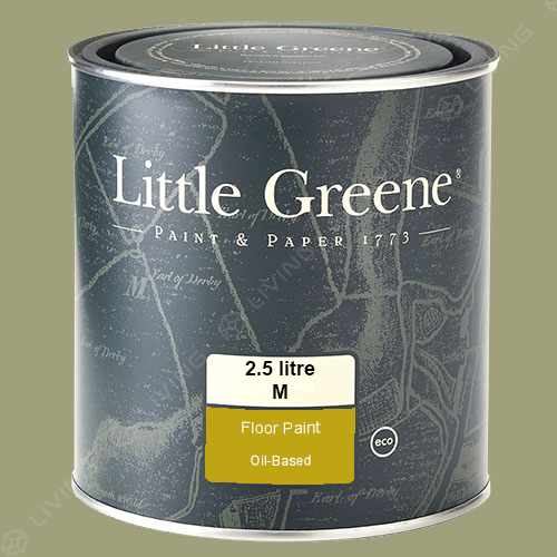 картинка Краска Little Greene Floor Paint цвет Normandy Grey №79 от LIVING
