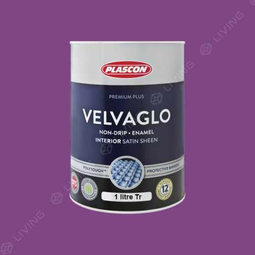 картинка Краска Plascon VELVAGLO WB цвет Perfect Plum арт.P5-A1-1 от LIVING