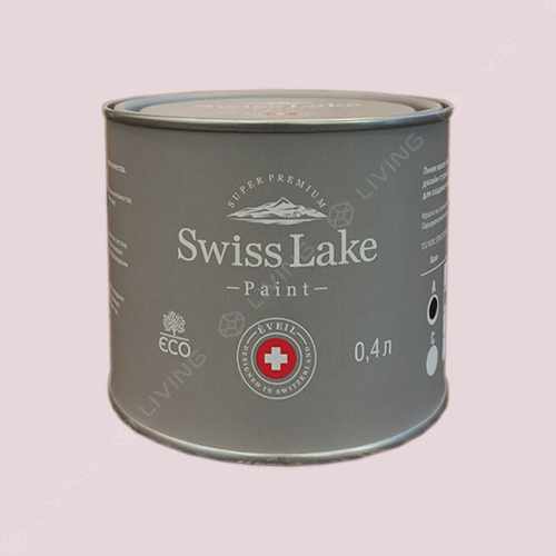 картинка Краска Swiss Lake Wall Comfort 7 цвет charming ping №1704 от LIVING