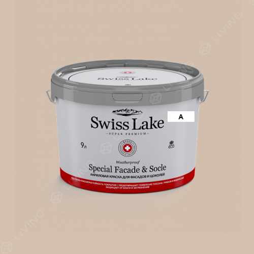 картинка Краска Swiss Lake Special Faсade & Socle цвет Peachy №816 от LIVING