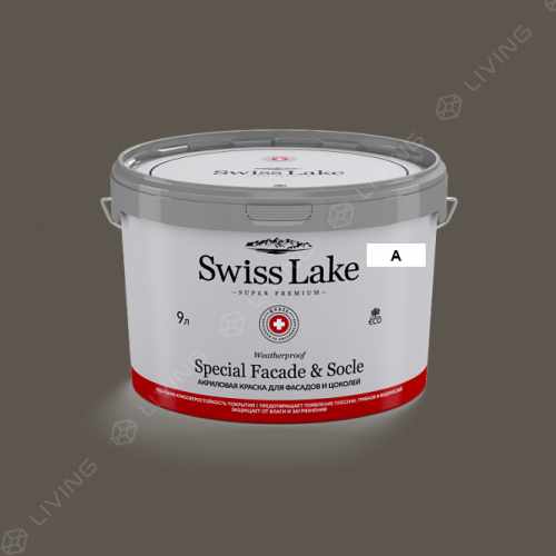 картинка Краска Swiss Lake Special Faсade & Socle цвет pine cone №719 от LIVING