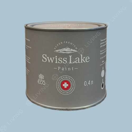 картинка Краска Swiss Lake Wall Comfort 7 цвет BIG SKY №2166 от LIVING