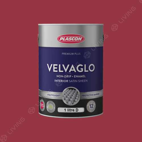 картинка Краска Plascon VELVAGLO цвет Hot Terracotta арт.R5-C1-1 от LIVING