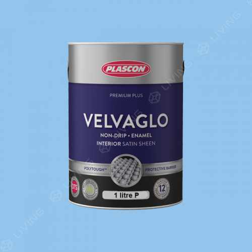 картинка Краска Plascon VELVAGLO цвет Periwinkle Palace арт.B6-A1-4 от LIVING
