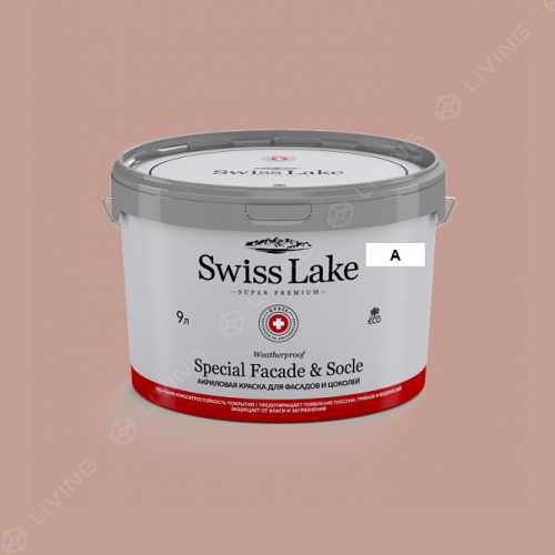 картинка Краска Swiss Lake Special Faсade & Socle цвет suntan №1609 от LIVING