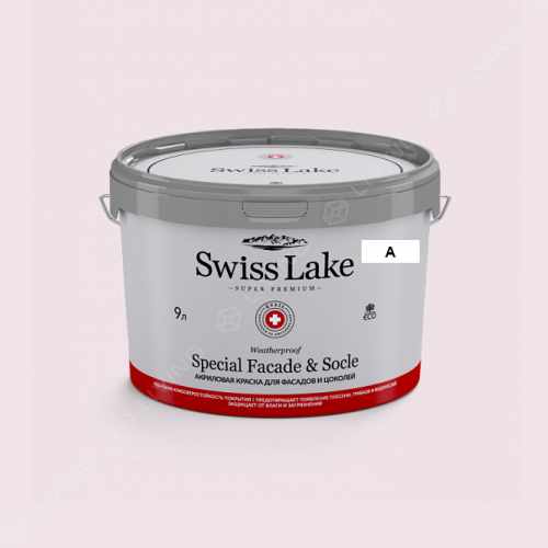 картинка Краска Swiss Lake Special Faсade & Socle цвет EASTER BONNET №1665 от LIVING