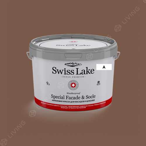картинка Краска Swiss Lake Special Faсade & Socle цвет Bird's Nest №860 от LIVING
