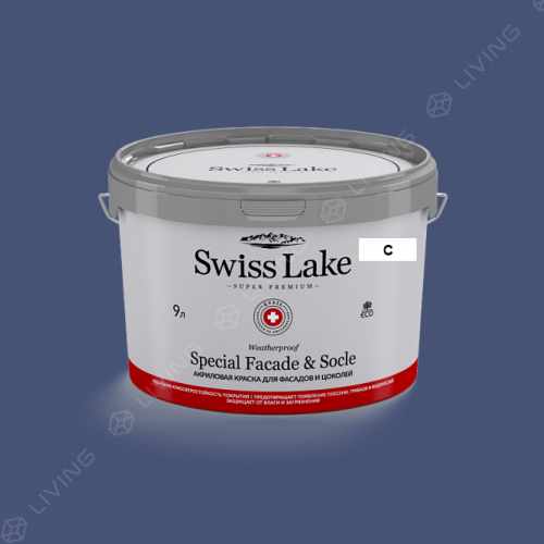 картинка Краска Swiss Lake Special Faсade & Socle цвет Iridescence №2060 от LIVING