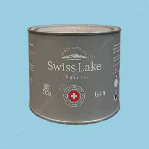 картинка Краска Swiss Lake Wall Comfort 7 цвет stream №2116 от LIVING
