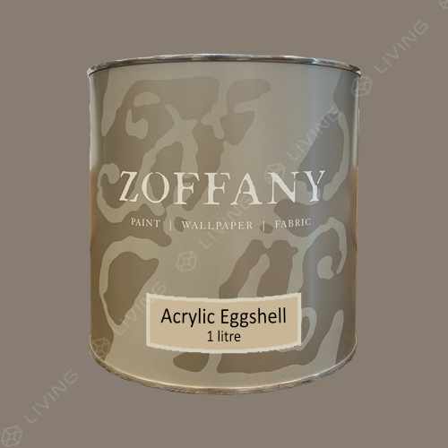 картинка Краска ZOFFANY Acrylic Eggshell цвет RAW UMBER от LIVING