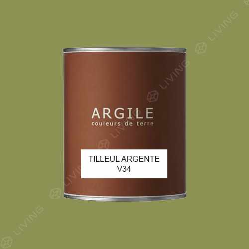 картинка Краска Argile Mat Veloute цвет TILLEUL ARGENTE V34 от LIVING