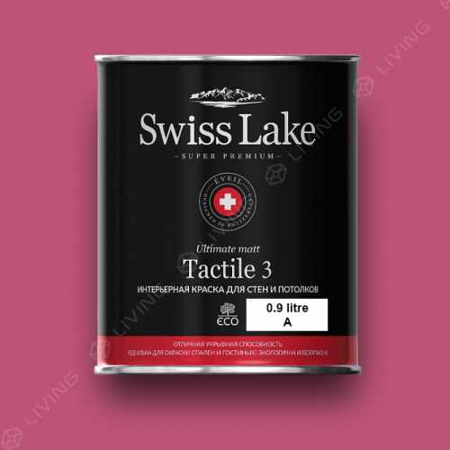 картинка Краска Swiss Lake Tactile 3 цвет magenta №1381 от LIVING