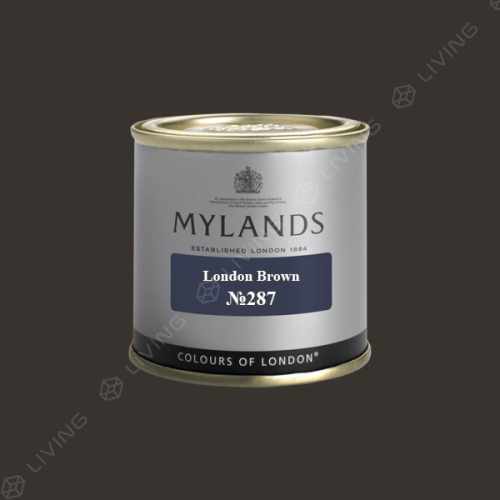 картинка Краска Mylands Marble Matt Emulsion цвет London Brown №287 от LIVING