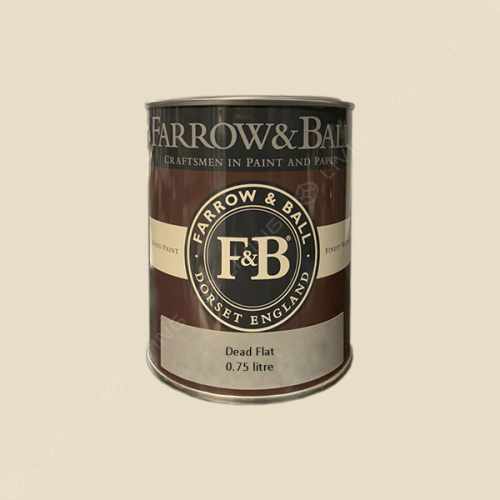 картинка Краска Farrow&Ball Dead Flat цвет Lime White №1 от LIVING