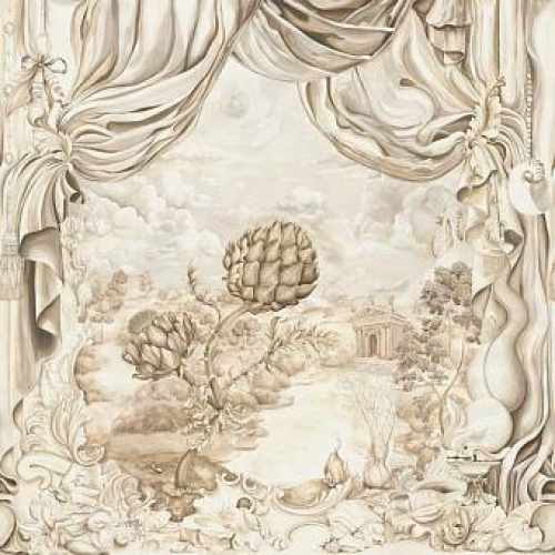 картинка Флизелиновые обои Sanderson, коллекция Giles Deacon x Sanderson, арт. 217327, Великобритания от LIVING
