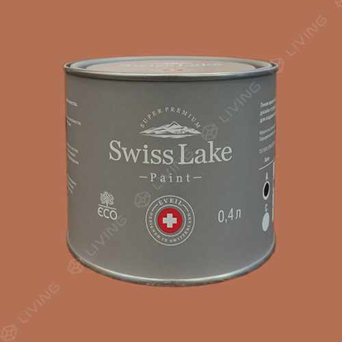 картинка Краска Swiss Lake Wall Comfort 7 цвет tabasco №1637 от LIVING