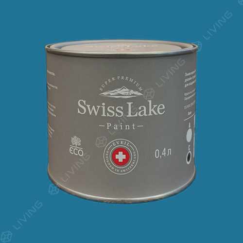 картинка Краска Swiss Lake Wall Comfort 7 цвет offshore №2085 от LIVING