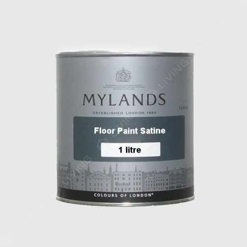 картинка Краска Mylands Floor Paint Satine цвет Cotton Street №3 от LIVING