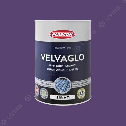 картинка Краска Plascon VELVAGLO WB цвет Deep Velvet арт.P4-C1-1 от LIVING