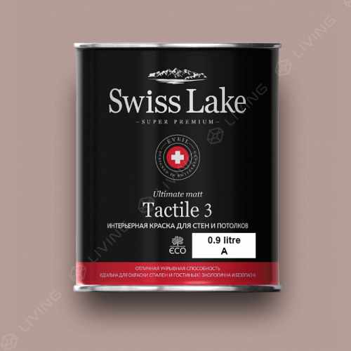 картинка Краска Swiss Lake Tactile 3 цвет Caramelized №754 от LIVING