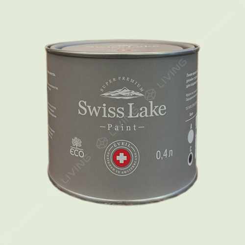 картинка Краска Swiss Lake Wall Comfort 7 цвет pear green №2468 от LIVING