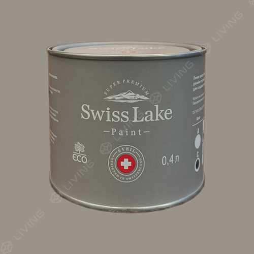 картинка Краска Swiss Lake Wall Comfort 7 цвет Elephant Grey №2860 от LIVING