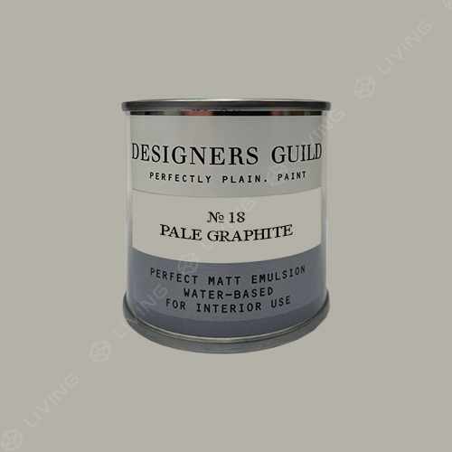 картинка Краска Designers Guild Perfect Matt Emulsion цвет PALE GRAPHITE №18 от LIVING