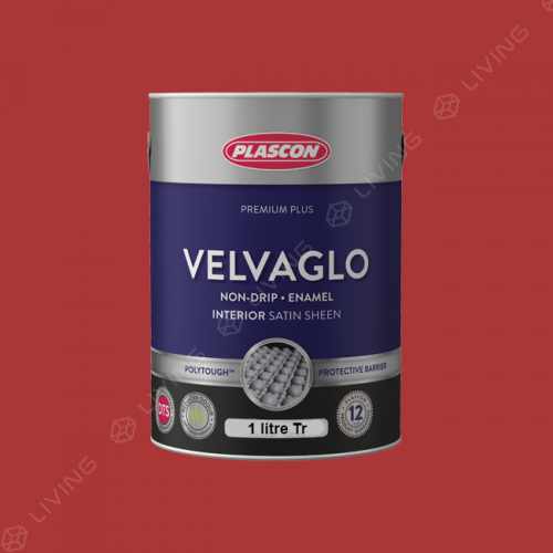 картинка Краска Plascon VELVAGLO цвет Just Terracotta арт.R7-C1-1 от LIVING