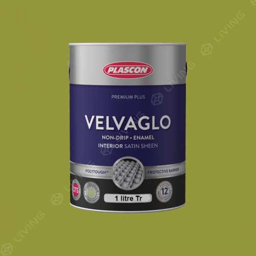 картинка Краска Plascon VELVAGLO цвет Banana Leaf арт.Y7-B1-1 от LIVING