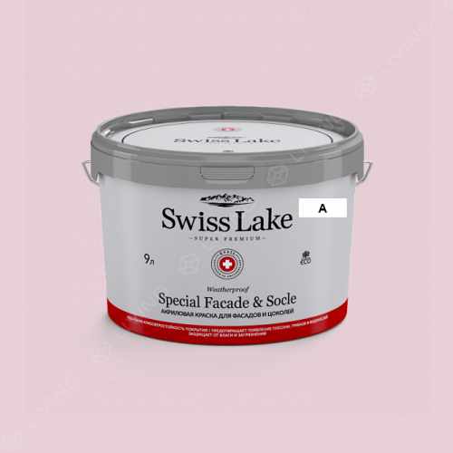 картинка Краска Swiss Lake Special Faсade & Socle цвет italiano rose №1701 от LIVING