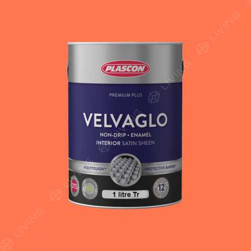 картинка Краска Plascon VELVAGLO цвет Orange Juice арт.O3-A1-2 от LIVING