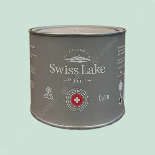 картинка Краска Swiss Lake Wall Comfort 7 цвет peppermint drop №2323 от LIVING