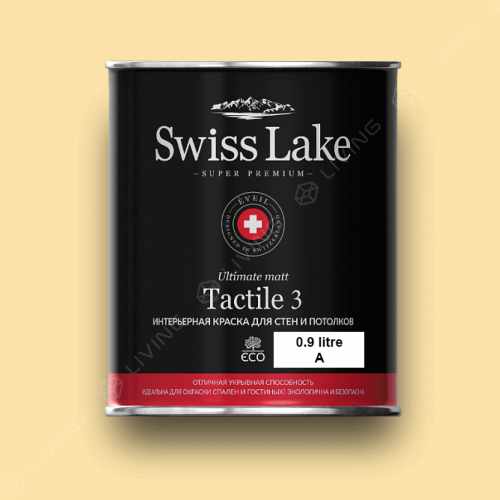 картинка Краска Swiss Lake Tactile 3 цвет Osier №1018 от LIVING