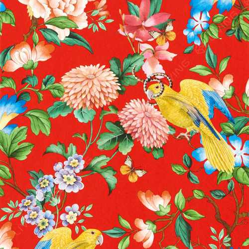 картинка Обои Clarke & Clarke, коллекция Botanical Wonders Wallpaper, арт. W0130/01, Великобритания от LIVING