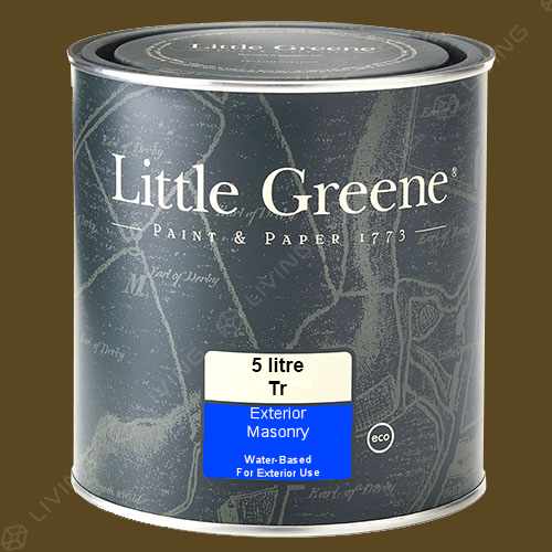 картинка Краска Little Greene Exterior Masonry цвет Light Bronze Green №123 от LIVING