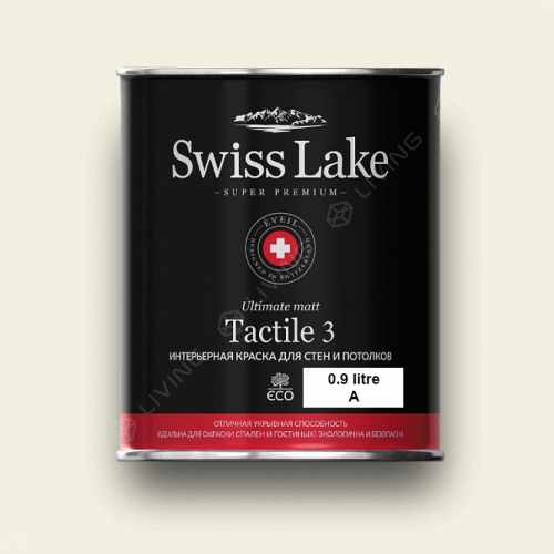 картинка Краска Swiss Lake Tactile 3 цвет milky way №104 от LIVING