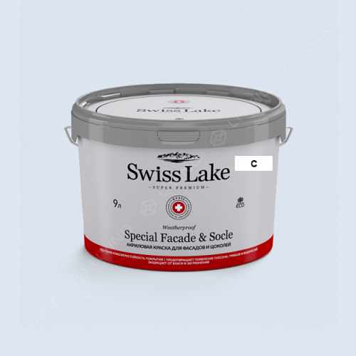 картинка Краска Swiss Lake Special Faсade & Socle цвет biting wind №1915 от LIVING