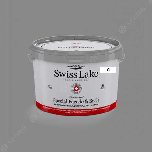 картинка Краска Swiss Lake Special Faсade & Socle цвет cane pole №2825 от LIVING