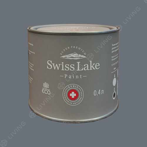 картинка Краска Swiss Lake Wall Comfort 7 цвет Ashtray №2966 от LIVING