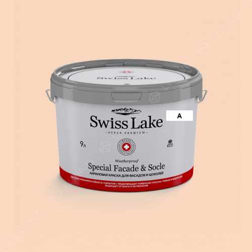 картинка Краска Swiss Lake Special Faсade & Socle цвет  linen №1152 от LIVING